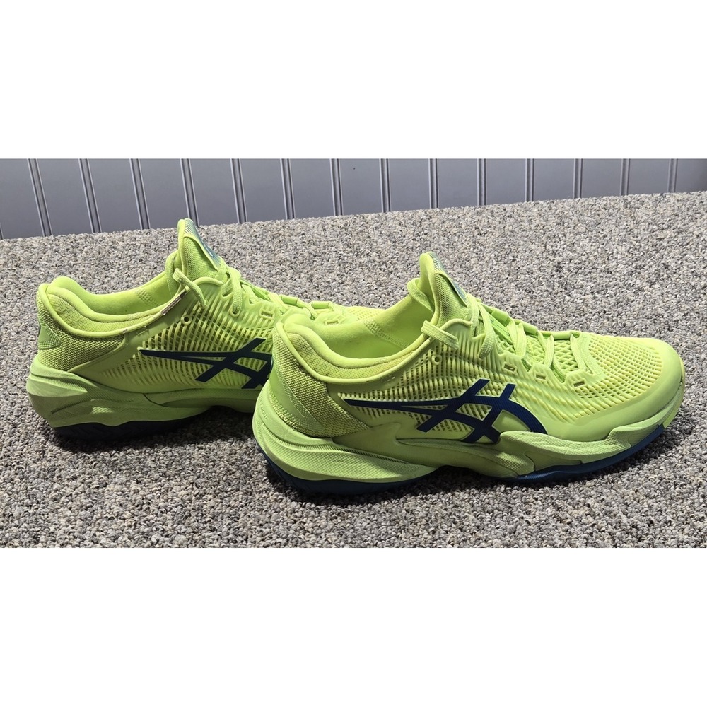 Women's Asics Court FF 3 - SIZE 7.5 - 1042A220-300 Hazard Reborn Blue Hard Court - Picture 4 of 12